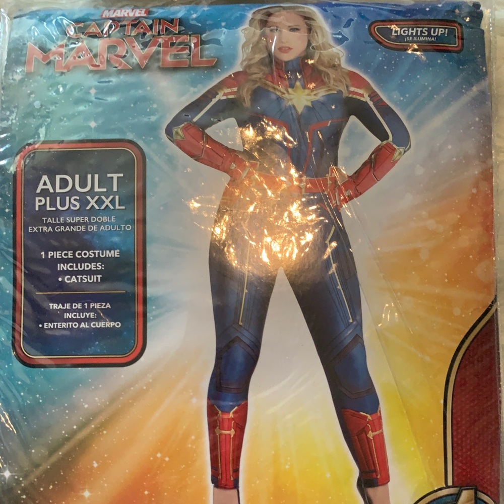 Women’s Plus Marvel costume
